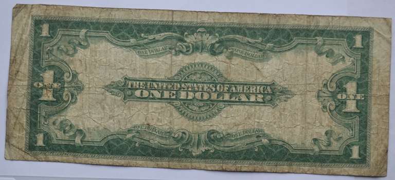 1923 $ 1 Silver Cert Star Note