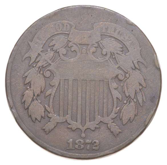 1872 Two-Cent Piece