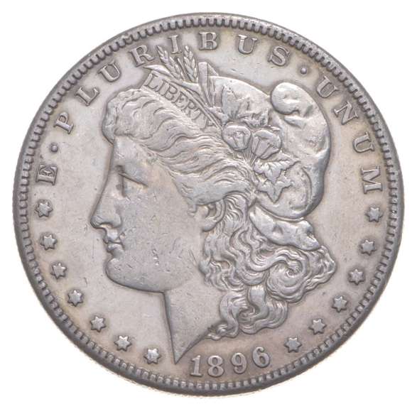 1896-S Morgan Silver Dollar