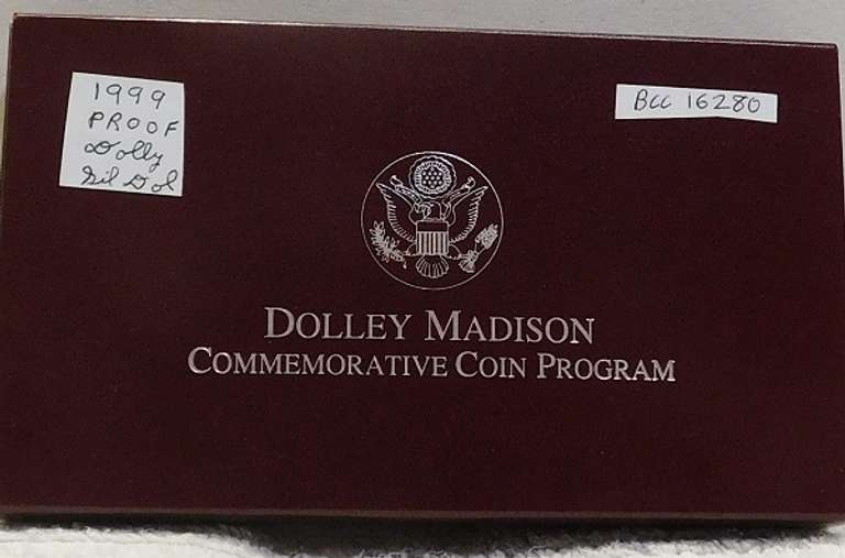 1999 PRF Dolley Madison Sil Dol Sil Dol
