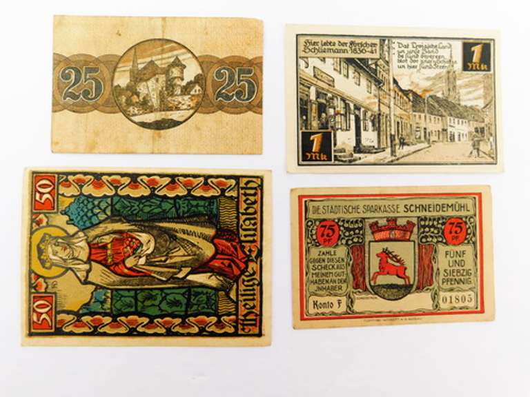 Antique German Paper Money