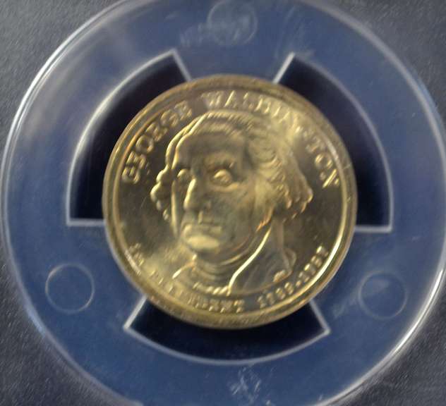 2007 George Washington Missing Edge Lettering BU Coin