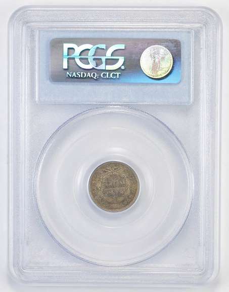 MS64 1840 Seated Liberty Half Dime - No Drapery - Graded PCGS