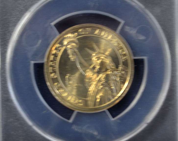 2007 George Washington Missing Edge Lettering BU Coin