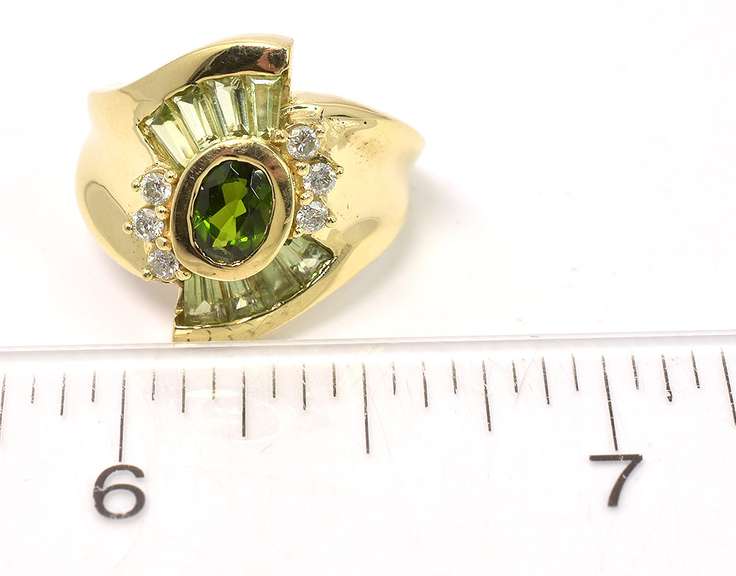Incredible Emerald & Diamond Ring