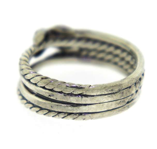 David Yurman X Crossover Ring with Diamond