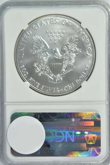 Flawless NGC MS70 2011 25th Anniversary $1 Silver Eagle