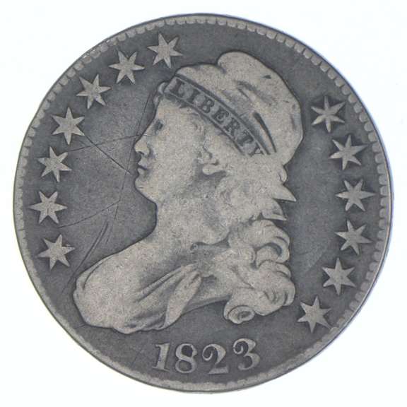 1823 Capped Bust Half Dollar