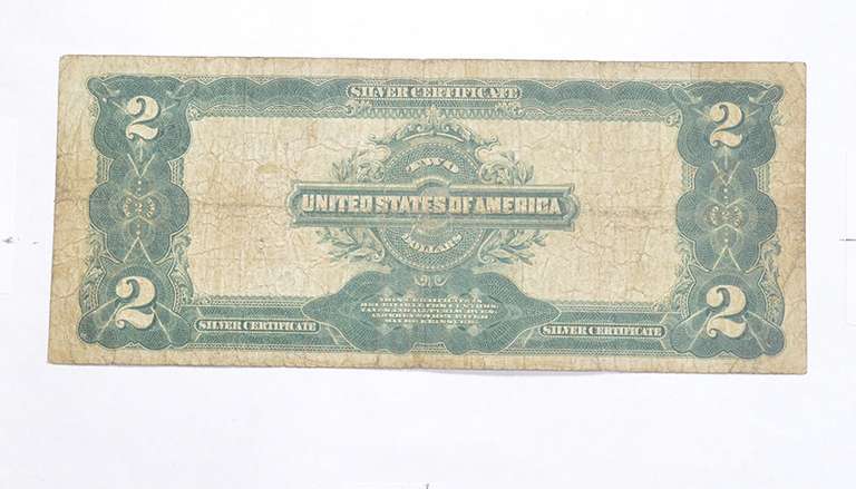 1899 $2.00 United States Silver Certificate - Large Note