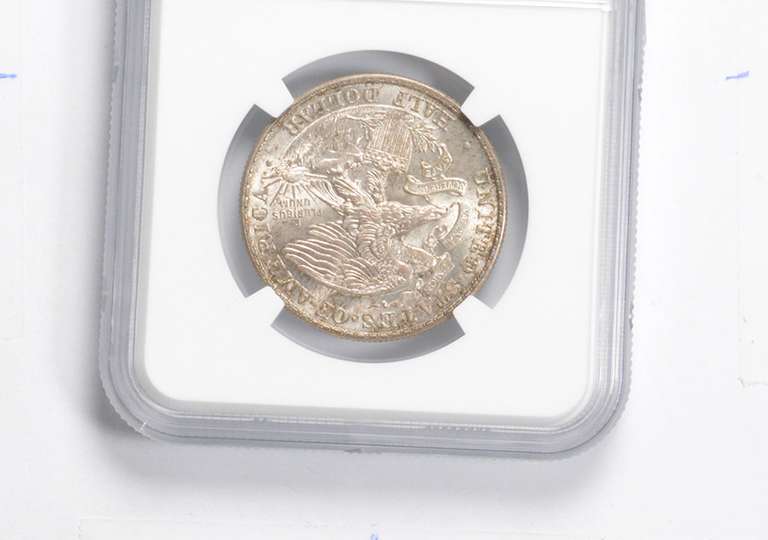 MS65 1918 Illinois Centennial Commemorative Half Dollar - Graded NGC