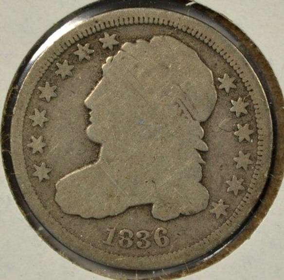 1836 Capped Bust Dime