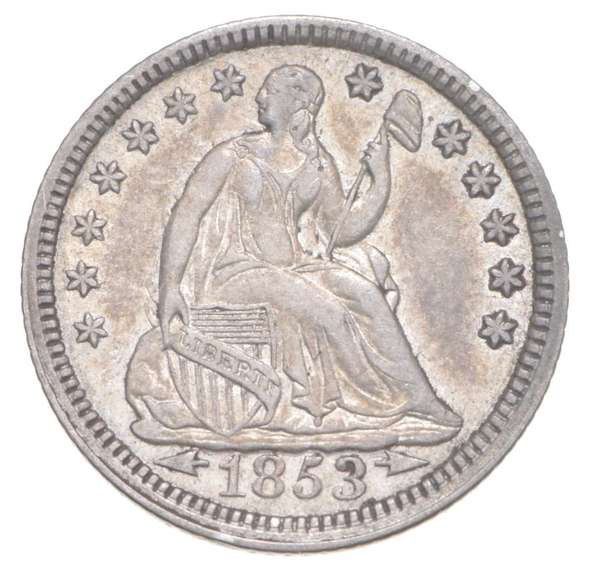 1853 Seated Liberty Half Dime