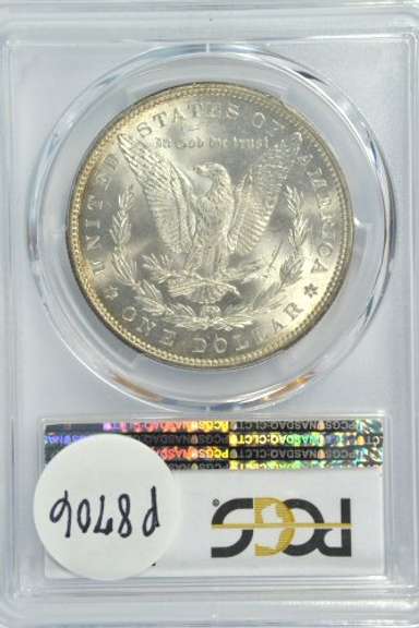Virtual Gem BU 1883 Morgan Silver Dollar. PCGS MS64