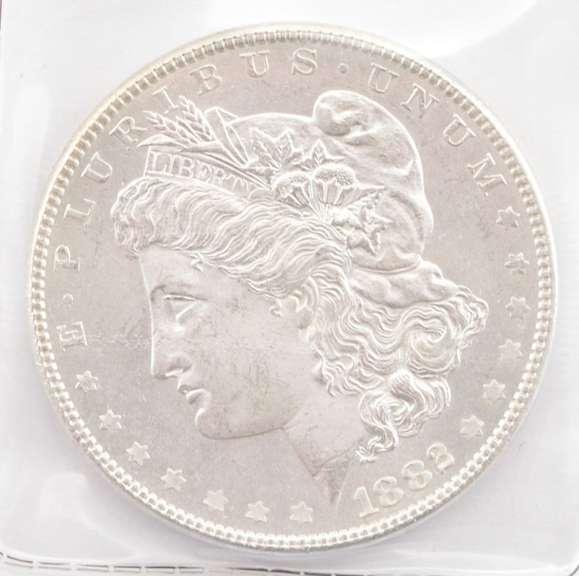 1882 Morgan Silver Dollar
