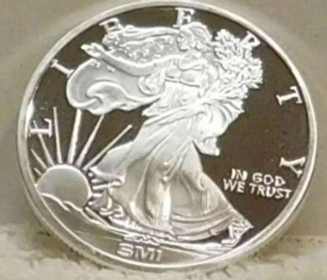 PROOF One Ounce Silver Round - Walker