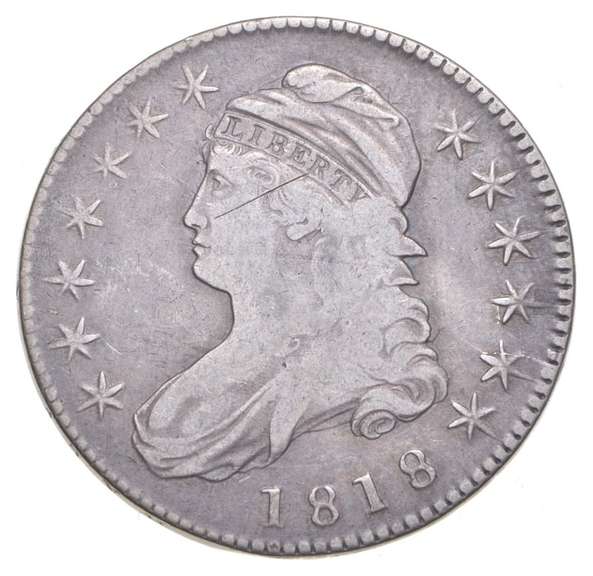 1818 Capped Bust Half Dollar