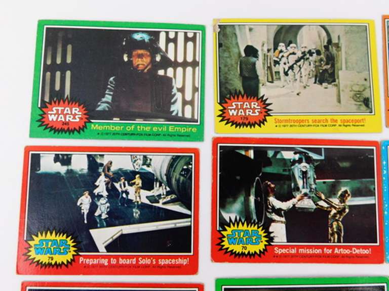 10 - 1977 Star Wars Collector Cards