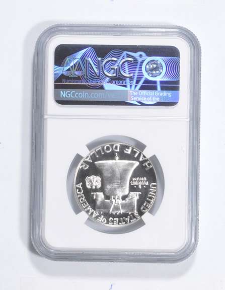 PF67 CAM 1956 Franklin Half Dollar - Type 2 - Graded NGC