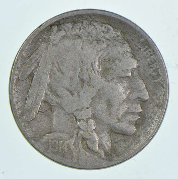 1914-D Indian Head Buffalo Nickel