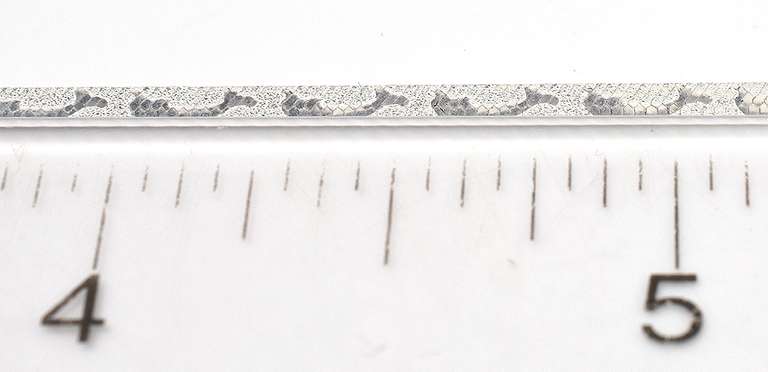 Lovely Sterling Herringbone Necklace with Dolphins in Sterling Silver