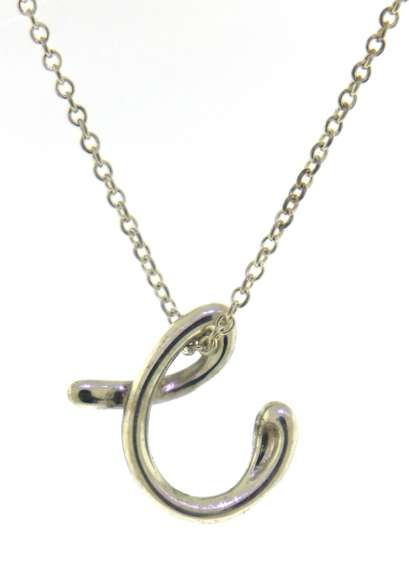 Tiffany & Co Elsa Peretti Leatther C Necklace