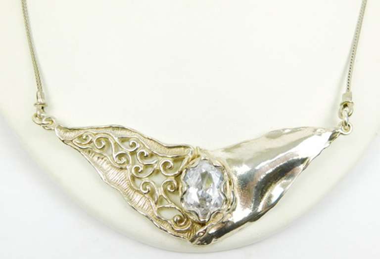 Stunning Opulenza Sterling Silver Necklace