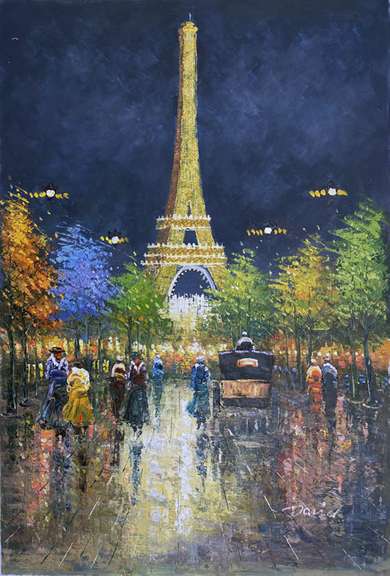 BEAUTIFUL  HAND PAINTED OIL PAINTING ON CANVAS