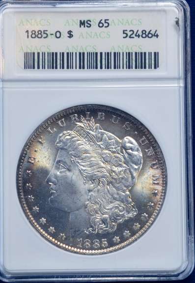 1885 O UNC Morgan Dollar