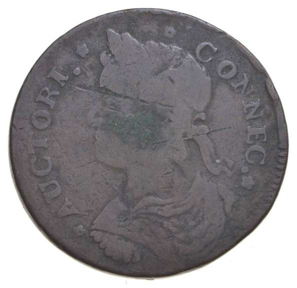 1787 Connecticut Cent - Circulated