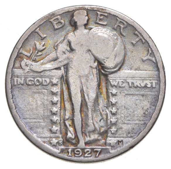 1927-S Standing Liberty Quarter