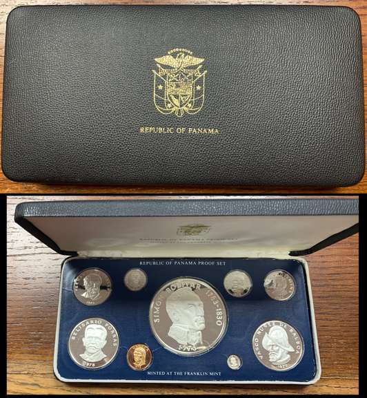 Republic of Panama 1975  Proof Set