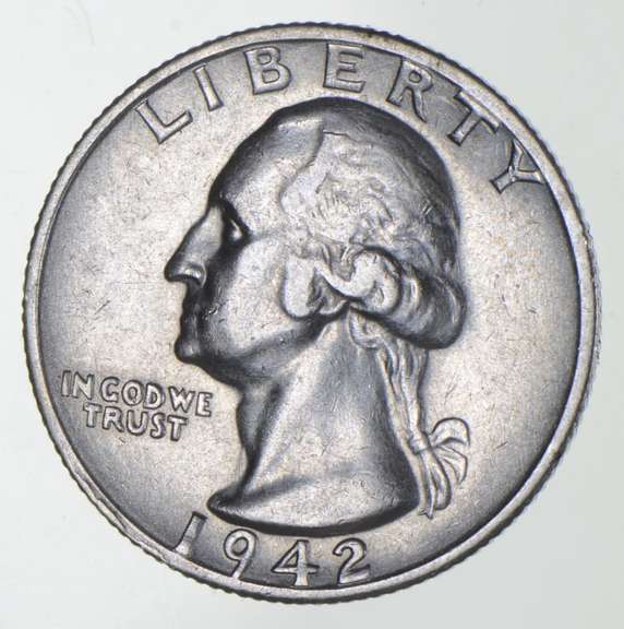 1942-S Washington Quarter