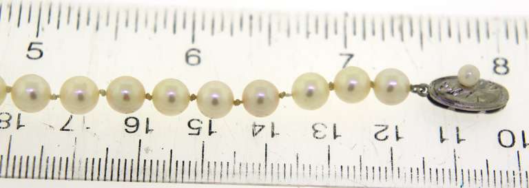 White Fresh water Pearl Necklace