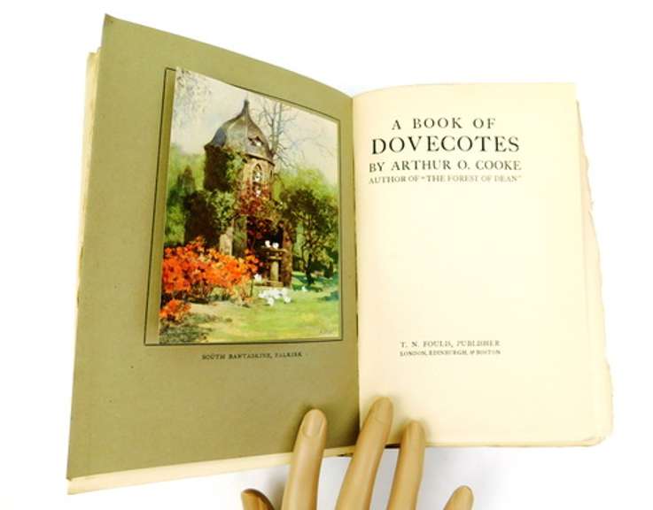 1920 A Book of Dovecotes by A. O. Cooke