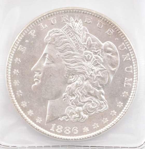 1886 Morgan Silver Dollar