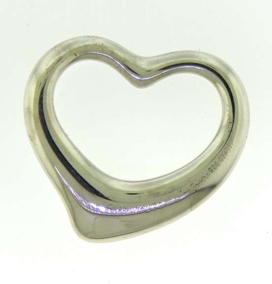 Tiffany & Co Large Open Heart Pendant