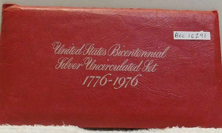 1976 Sil Unc 3 pc BiCentennial 40% Sil