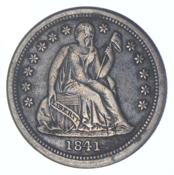 1841-O Seated Liberty Dime