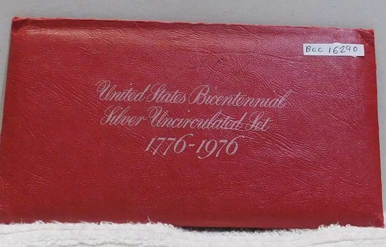1976 Sil Unc 3 pc BiCentennial 40% Sil