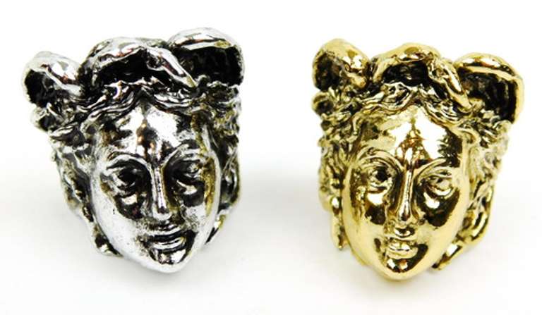 2 Big Medusa Rings
