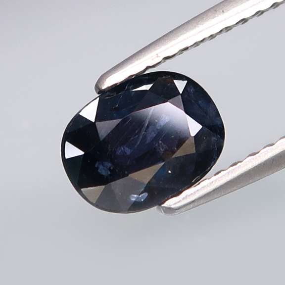 Rare full blue 1.28ct heated only Australian Sapphire
