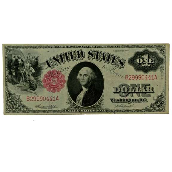 $1 Series Of 1917 US Note