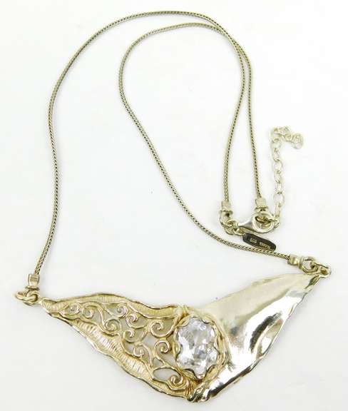Stunning Opulenza Sterling Silver Necklace