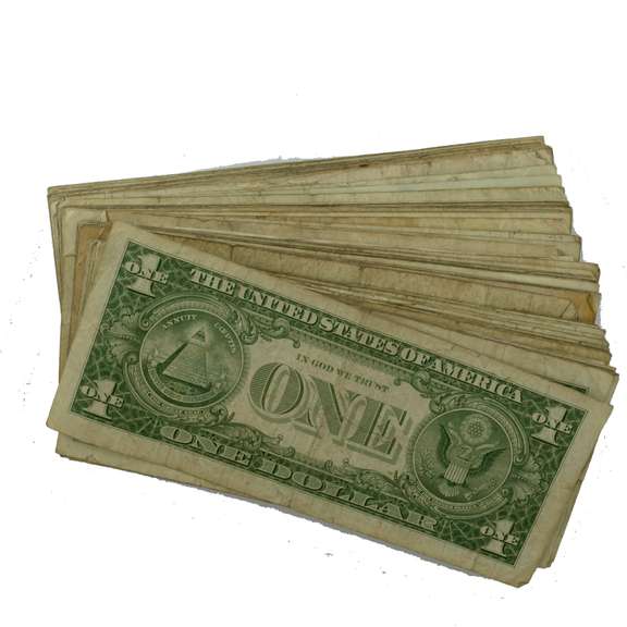 90 Assorted $1 Silver Certificates