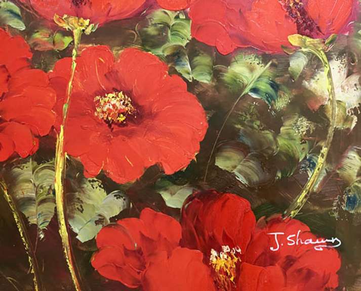 ONE OF A KIND BEAUTIFUL PAINTING ON CANVAS