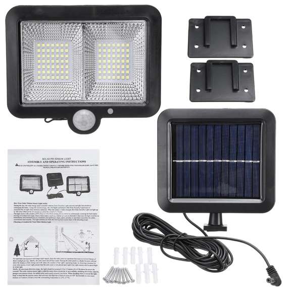 108 Lamp Beads COB Split IP65 Solar Charging Light
