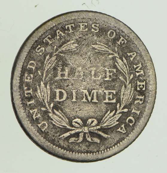 1837 Seated Liberty Half Dime - Circulated