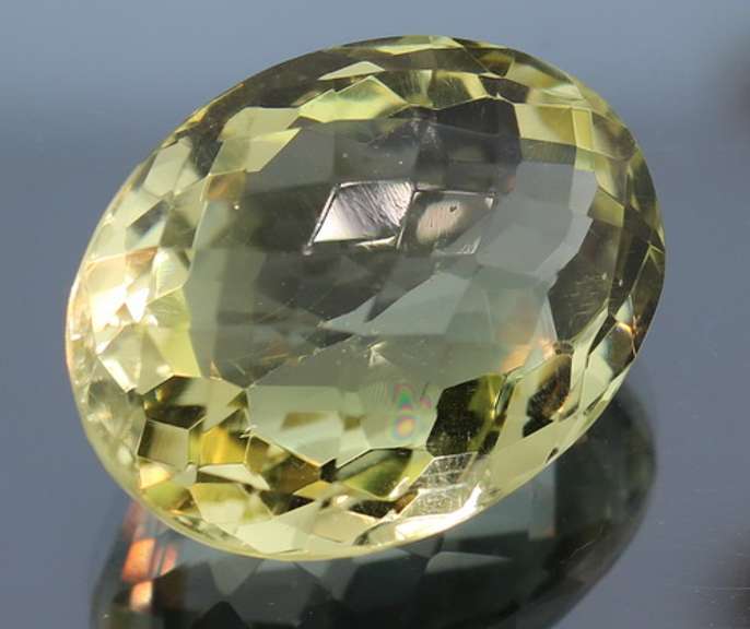 Huge! 45.20ct 27mm unheated checker top Citrine