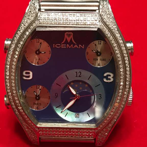 MEN’S ICEMAN DIAMOND WATCH
