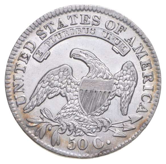 1833 Capped Bust Half Dollar
